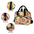 thumbnail image 3 of FORMRS Reusable Lunch Bag for Work School Leakproof Insulated Cooler with Adjustable Shoulder Strap, Citrus Leaves, 3 of 6
