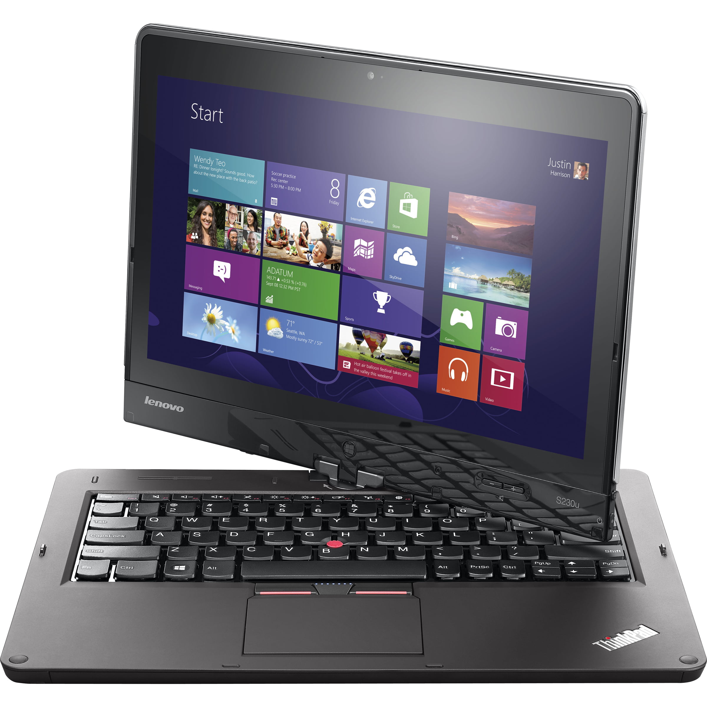 Lenovo laptop and tablet