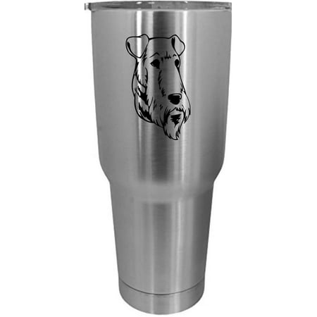 

Airedale Terrier Alternate Dog Themed Etched 30oz Stainless Steel Tumbler