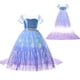 thumbnail image 3 of Disfraz de Elsa de Frozen de Disney para niña, vestido de fiesta de cumpleaños de lujo, disfraz de Halloween, Carnaval, 3 of 5