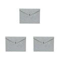 thumbnail image 3 of VONKY Durable Felt Folder Organizer For Artists And Crafters Clutter-free Organized File Document Bag light grey 3Set, 3 of 6