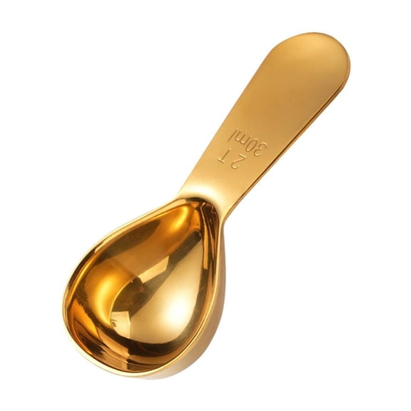 ACDANC 2026 New Measuring Cups Coffee Scoop for Ground Coffee Tablespoon Scoop for Coffee Baking Kitchen Measuring Home Cafe Gold5
