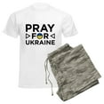 thumbnail image 6 of CafePress - Pray For Ukraine Men's Light Pajamas - Men's Light Loose Fit Cotton Pajama Set, 6 of 7