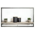 thumbnail image 3 of American Art Decor Rustic Hanging One Shelf Floating Wall Shelf Rack - 14" H x 24" L x 6" D, 3 of 7