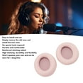 thumbnail image 4 of Almohadillas De Repuesto Para Auriculares Q30 Q35 BT, Almohadillas De Repuesto De Cuero Proteico Para Auriculares Life Q30 Q35 Q30 BT Q35, 4 of 7