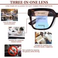 thumbnail image 4 of Gafas de lectura multifocales progresivas OPTOFENDY TL Brown 1.75x, 4 of 7