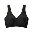 thumbnail image 3 of MINTREUS Women's Plus Size Tie-Front Everyday Bras for Women Wireless Bra Seamless T-Shirt Bra No Underwire Sleep Bra, 3 of 10