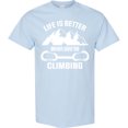 thumbnail image 3 of Inktastic Rock Climbing Mountains T-Shirt, 3 of 5
