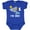 Royal Blue, variant on Inktastic First Birthday 1 Year Old Dolphin Boys or Girls Baby Bodysuit