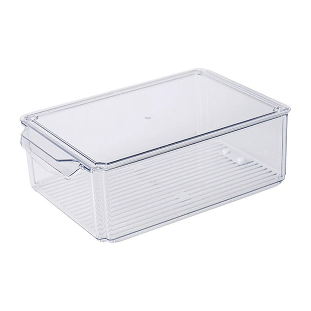 Boîte de Fermentation pour Pizza Plateau à Pizza avec Couvercle Transparent Grands Conteneurs de Fermentation pour Frigo Cuisine Restaurant