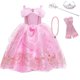 thumbnail image 1 of Disfraz de la Bella Durmiente para niñas, disfraz de princesa Aurora, regalo de Navidad, 2023 Fivean unisex, 1 of 2