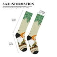 thumbnail image 4 of Pofeuu Christmas Card With Gnomes Print Compression Socks for Women & Men Circulation - Best Support for Nurses,Running,Athletic,Sports, 4 of 7