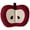 Red, variant on Cute Apples Shaped Backpack,Mini Pu Bag Small Backpack Brown