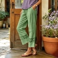 thumbnail image 4 of DailyTrove Women's High-Waisted Straight-Leg Jeans, Casual Denim Cropped Pants, 4 of 6