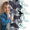 thumbnail image 3 of Camouflage 42x54in(106x137cm) Curtains 2 Panels for Kids Bedroom, Window Drapes for Kids Boys Girls Bedroom Curtains Designed To Spark Joy and Creativity, 3 of 5