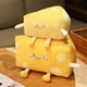 thumbnail image 2 of Almohada de peluche Goylmc con forma de queso, tamaño mediano, 2 of 7
