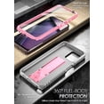 thumbnail image 3 of Poetic Étui Révolution pour Motorola Moto g Stylus 5G 2023, Étui Intégrale Robuste avec Béquille, Rose, 3 of 6