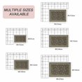 thumbnail image 6 of Sage Green Floral Boho Outdoor Rug 3x5 Ft, Non Slip Washable Area Rug, Ethnic Tribe Abstract Art Flower Patio Rugs Carpet Runner, Large Floor Mat for Indoor/Outdoor Deck Porch Camping, 6 of 8