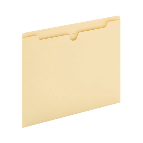 Office Depot® Brand Manila File Jackets, Reinforced Tab, 8 1/2" x 11