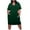 Green, variant on Bigersell Elegant Dresses for Women Summer Female V-Neck Short Sleeve Midi Shirt Dress Style D-54 Club Dresses Ladies Plus Size Summer Dresses , Purple L
