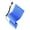 Blue, variant on 85Keys USB Wireds Silicone Keyboards Rolls up Flexible Silents Keyboards for Notebook and