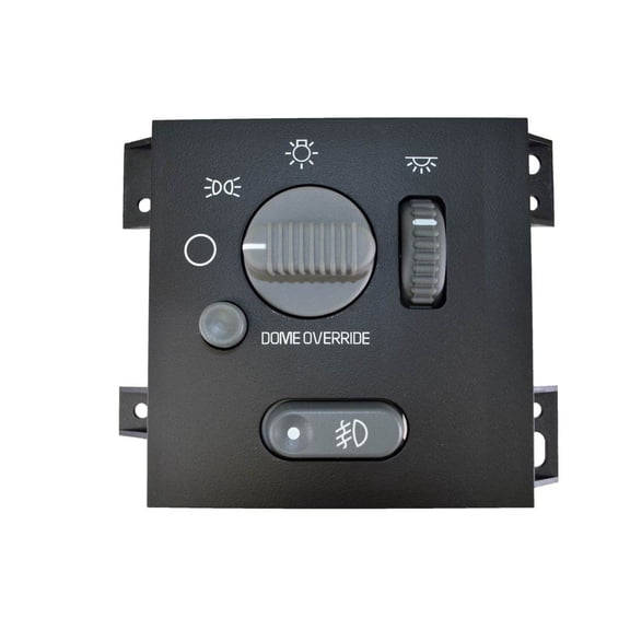 PT Auto Warehouse HLS-1860 - Headlight Switch - with Fog Lights Fits select: 1998-2004 CHEVROLET S TRUCK S10, 1999-2005 CHEVROLET BLAZER