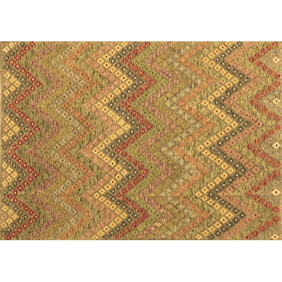 Ahgly Company Indoor Rectangle Southwestern Brown Country Area Rugs, 5' x 7'