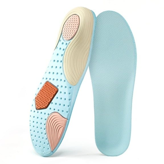 XINIFOOT Plantar Fasciitis High Arch Support Insoles Men Women-Orthotics Shoe Inserts Flat Feet Pain Relief,Work Sneakers Shoe Insoles -Standing All Day Heavy Duty Support