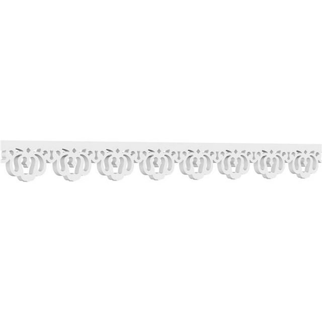 Ekena Millwork RUNP04X0625X48MNR 4 x 48 Po Pas 0,62 Po Monroe Architecture Grade PVC Course Garniture