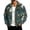 Green, variant on Christmas Corduroy Zip Up Jacket for Men Long Sleeve Xmas Print Sweatshirts Collared Comfy Overshirts with Pockets Ribbed Texture Fall Winter Outwear