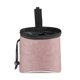 thumbnail image 1 of Dog Treat Pouch Reflective Drawstring Closure Portable Oxford Cloth Puppy Snack Waist Bag for Outdoor Training Light Pink, 1 of 1