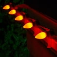 thumbnail image 4 of OptiCore C7 Opaque Ceramic Style Orange LED Christmas Lights Replacement Bulbs, Pack of 25, Shatterproof 0.84W, E12 Base, 4 of 5
