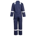 thumbnail image 4 of Portwest F813 Mens Relective Iona Polycotton Safety Coverall Navy, 2X-Large, 4 of 4