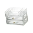 thumbnail image 3 of GUOOL Cosmetic Desktop Case Multifunctional Large Capacity Lipstick Organizer Bathroom 3 Tier Clear, 3 of 9