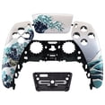 thumbnail image 5 of eXtremeRate The Great Wave Touchpad Front Housing Shell Compatible with ps5 Controller, DIY Replacement Shell Custom Touch Pad Cover Faceplate Compatible with ps5 Controller, 5 of 5