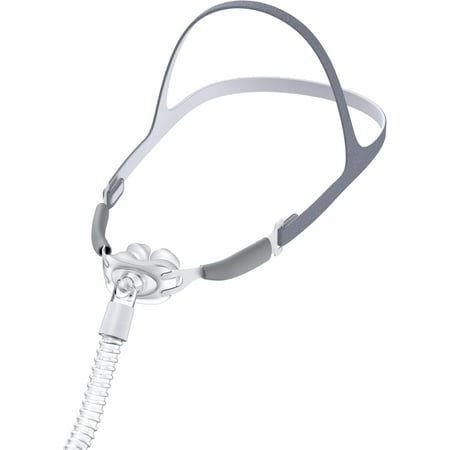 Cushion-Flex TM Nasal CPAP Mask Sleep Apnea - CPAP Nasal Pillows - Includes Headgear, Frame, Elbows and Soft Sleeve - Reusable CPAP Supplies