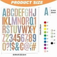 thumbnail image 4 of Large Letter Sticker Adhesive Sticker for Scrapbooking Card Making Crafting, 4 of 20