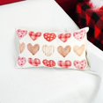 thumbnail image 3 of Valentine''s Day Pillow Cover 12x20 Red Pink Brown Heart Watercolor Decoration Plaid Stripes Polka Dot Valentine Lumbar Throw Cushion Case for Bedroom Sofa Couch Home Decor, 3 of 6