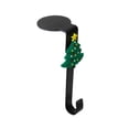 thumbnail image 1 of TIELUTT Hook Stocking Metal Hook Long Stocking Hook Frame Hooks for Hanging over the Door Hook for Wreath Seamless Hook for Brick under Hook Mini Suction Cups with Hooks, 1 of 6