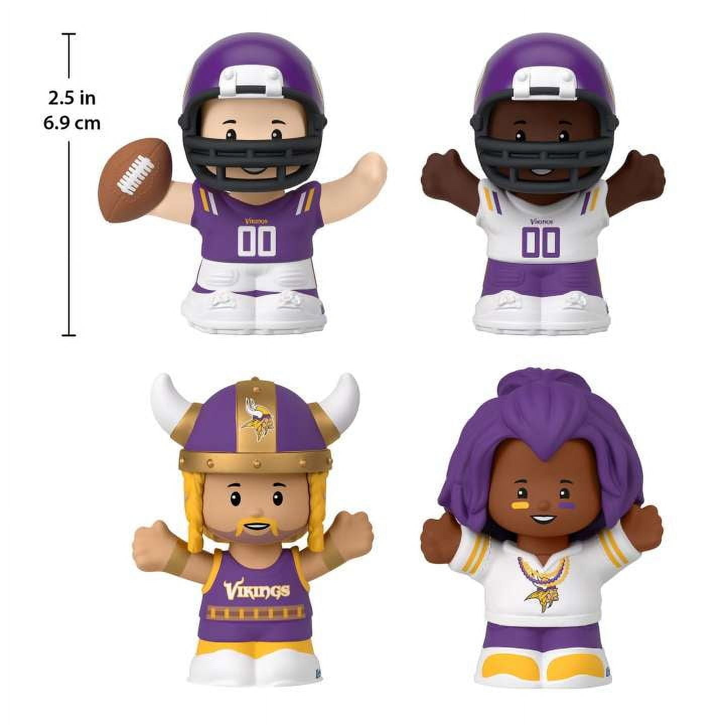 Fisher-Price Little People Minnesota Vikings Four-Piece NFL Collector Set