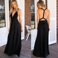 thumbnail image 1 of Vestido largo de noche para mujer, de fiesta, con múltiples posiciones, convertible, largo hasta el suelo, para boda, con cuello halter, de alta elasticidad, vestido infinito con bandeau,, 1 of 2