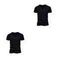 thumbnail image 1 of Tops unisex de moda africana Sonducket Algodón negro XXL, 1 of 6