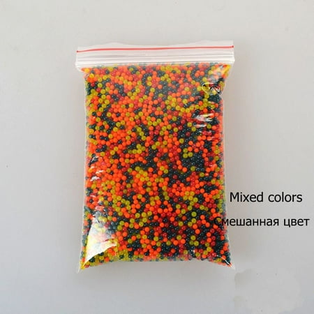 - Pearl Shaped Crystal Soil Water Beads Mud Grow Magic Jelly Balls Home Decor Aqua Soil Wholesales 10000PCS/ Bag