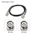 thumbnail image 2 of Cable Coaxial BNC Macho a Macho Unique Bargains 50 Ohm 3.3 Pies, 2 of 5
