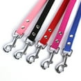 thumbnail image 4 of Bling Rhinestone Diamonte Dog Leash Bowknot Suede Leather Cat Puppy Walking Leash, 4 of 5