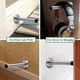 thumbnail image 3 of Door Stop, 6 Inch Door Stopper Extra Long Door Stop Wall Mounted with Sound Dampening Rubber, 3 of 3