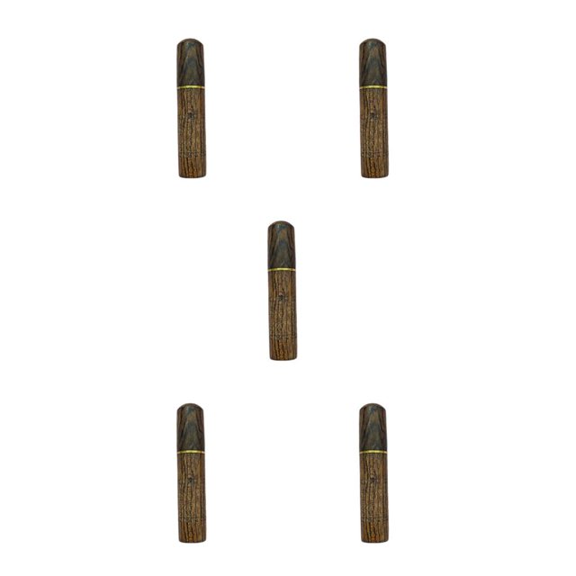 Matsuzay Soporte para agujas de coser, alfileres de punto, contenedor de almacenamiento, agujas para enhebrar, palillo de dientes, tubo Tipo 7 5piezas