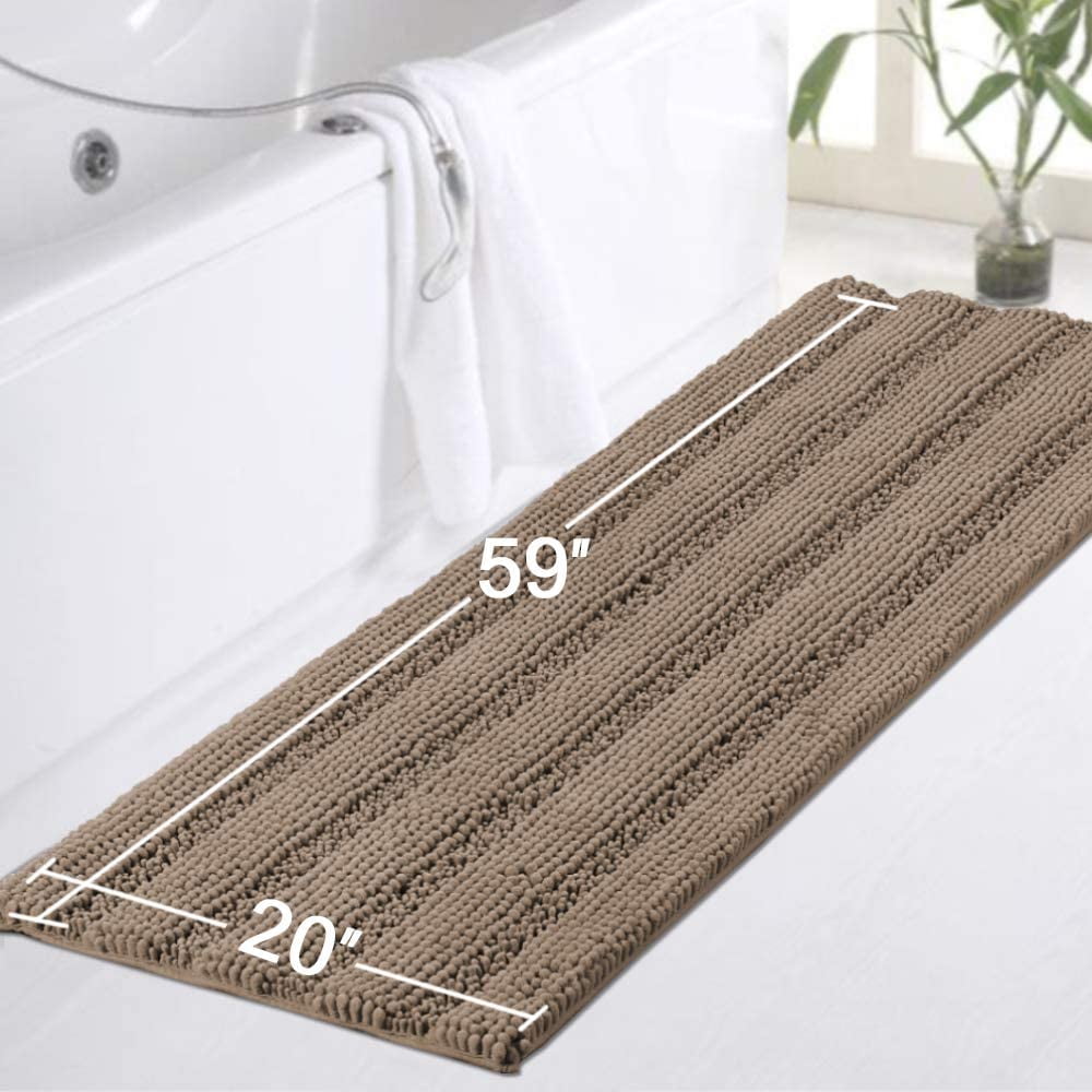 Chenille 100% Cotton 24 Living room rug extra large Bathroom decorations  and accessories Rug runner Alfombra cocina Hallway runn - AliExpress
