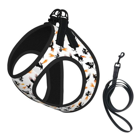 Hot Dragon Pet Leash Vest Small Dogs Cats Puppy Harness With Leash Reflective No Choke Small
