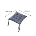 thumbnail image 4 of AuroraX Chair Cushions Outdoor Soft Cozy Seat Cushion for Garden, Patio, Office,Home Chairs 15"x15", 4 of 4